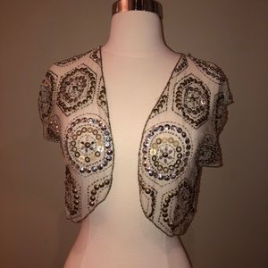 Moyna Sequined top